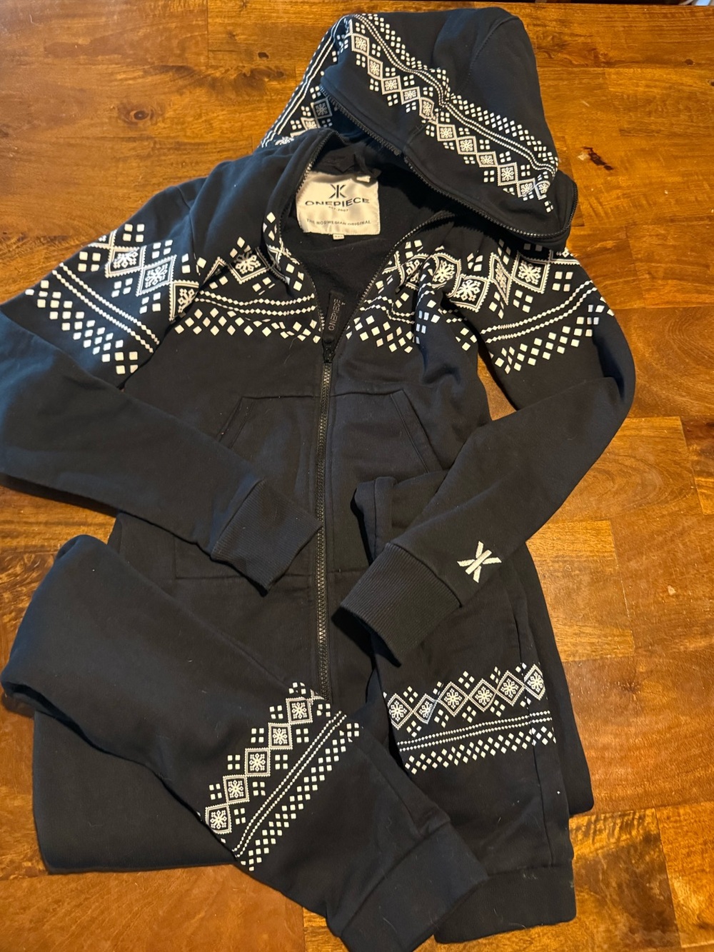 Onepiece Norwegian Original Jumpsuit ALPINE JUMPSUIT Black, Unisex, XXS runs big